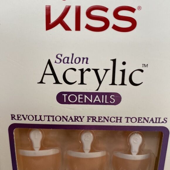 Impress Press On Nails 2 Pack French Nails Toes - Picture 5 of 7